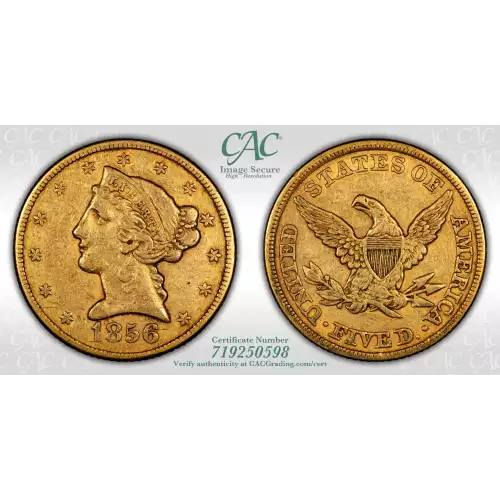1856 $5 (4)