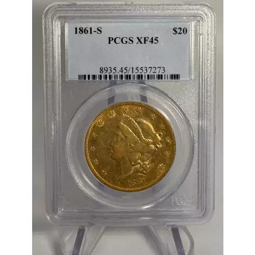 1861-S $20