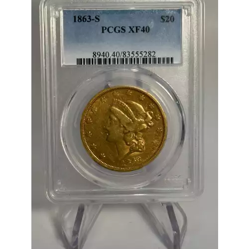 1863-S $20