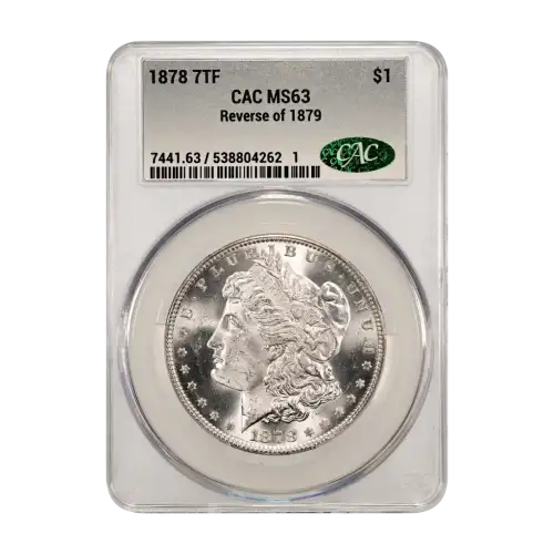 1878 7TF Reverse of 1879 $1 (2)