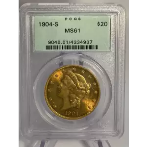 1904-S $20