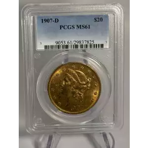 1907-D $20