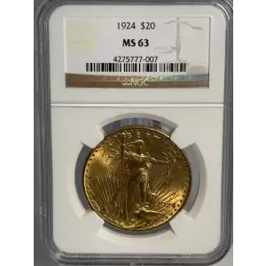 Double Eagles---Saint Gaudens 1907-1933 -Gold- 20 Dollar