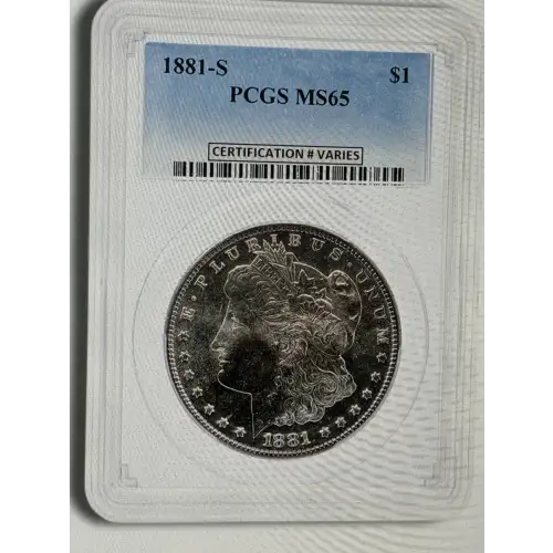 Morgan Dollar (1878-1904) - PCGS - MS65