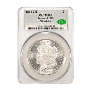 1878 7TF Reverse of 1879 $1 (2)