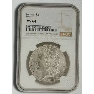 Morgan Dollar (1878-1904) - NGC - MS64