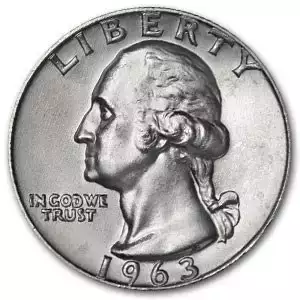 Washington Silver Quarter (1932 - 1964) - Circ